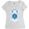 Natural 1   Orc Blue Edition Women's Triblend Scoop T-shirt