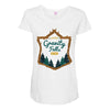 summer of mystery Maternity Scoop Neck T-shirt