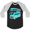 london double decker bus 3/4 Sleeve Shirt