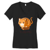 if it fits i sits Women's V-Neck T-Shirt