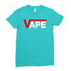 vape Ladies Fitted T-Shirt
