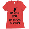 not a nerd (2) Ladies Fitted T-Shirt