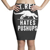 t rex hates pushups Pencil Skirts