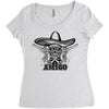 amigo cowboy Women's Triblend Scoop T-shirt