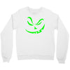 scary pumpkin halloween Crewneck Sweatshirt