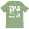 silver edition train insaiyan dragonball z insane bodybuilding goku T-Shirt