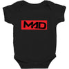 LOVE IS SO MAD Baby Bodysuit