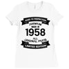 Premium Vintage  1958 Ladies Fitted T-Shirt