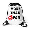 Avengers More Than A Fan Drawstring Bags
