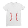 Baseball Mom Ladies Fitted T-Shirt
