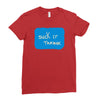 suck it trebek Ladies Fitted T-Shirt
