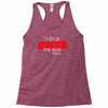 think outside the box thinker Racerback Tank
