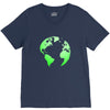 Earth Themed Funny V-Neck Tee