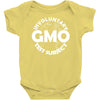 gmo test subject v2 anti gmo soy fruit vegetables Baby Onesie