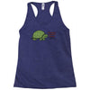 normal ass turtle Racerback Tank