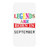 legends are born september iPhoneX