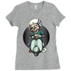 Skull Ride Ladies Fitted T-Shirt