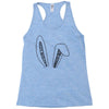 bunny ears Racerback Tank