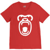 gorilla face V-Neck Tee