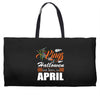 Halloween Kings Are Born In April Weekender Totes