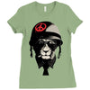 lion Ladies Fitted T-Shirt