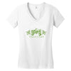 i like my women like i like my tractors Women's V-Neck T-Shirt