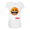 Smile Maternity Scoop Neck T-shirt