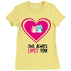 owl always love you Ladies Fitted T-Shirt