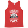 Motorcycles Papa Tank Top