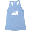 only smarties have the answer'   funny Racerback Tank