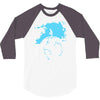 water planet global warming world ocean banksy nature graphic 3/4 Sleeve Shirt