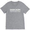 sarcasm services V-Neck Tee