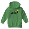 goku evolution (black) Youth Hoodie