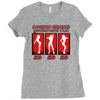 santa's grotto gentlemens club Ladies Fitted T-Shirt