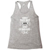 sorry this guy is already taken by a super sexy  february girl Racerback Tank