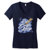 let's drift away Women's V-Neck T-Shirt