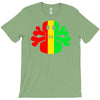 rasta skull and crossbones T-Shirt