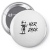 her jack Pin-back button