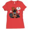 jawas love droids Ladies Fitted T-Shirt