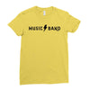 music band Ladies Fitted T-Shirt