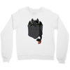 pocket toothless Crewneck Sweatshirt