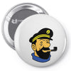 captain haddock tintin cartoon comic Pin-back button