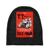 vintage tt race poster, ideal gift or birthday present Baby Beanies
