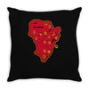 isla nublar Throw Pillow