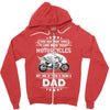 Motorcycles Dad Zipper Hoodie