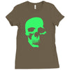 awesome neon green Ladies Fitted T-Shirt