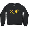 gold fish Crewneck Sweatshirt