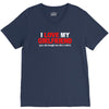 i love my girlfriend V-Neck Tee
