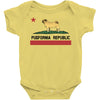 colifornia republic parody pugfornia republic Baby Bodysuit