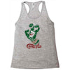 screaming mutant hand Racerback Tank
